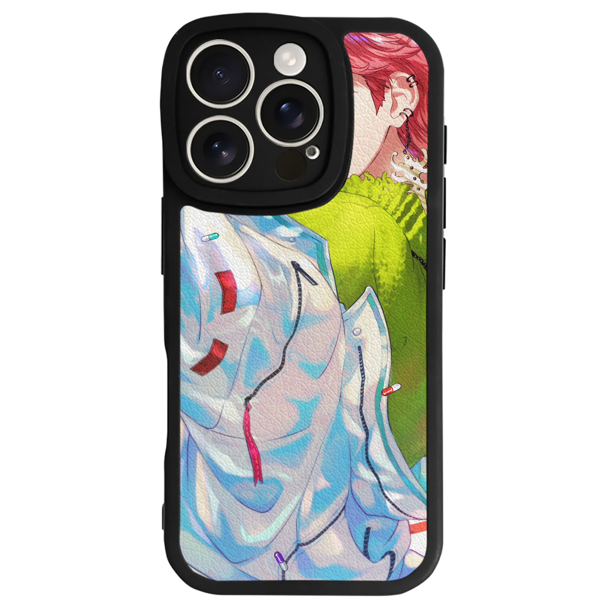 （画像用） 東京リベンジャーズ Tokyo Revengers 【iPhone 16シリーズ対応】シリコンスマホケース（レザー調） 材質：シリコン